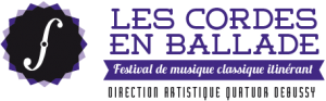 cordes en ballade quatuor debussy festival ardeche 2014 cordes en ballade logo