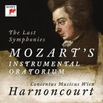 harnoncourt mozart symphonies last symphonies 39, 40, 41 instrumental oratorium concentus musicus wien cd sony classical