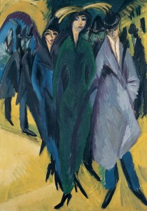 kirchner femmes dans la rue 1915