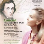 resonnance elizabeth sombart concert frederic Chopin novembre 2015