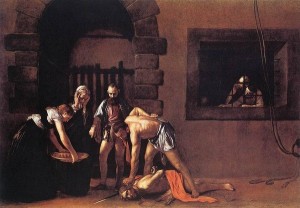 caravage decollation saint jean baptiste malte la vallette