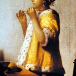 vermeer femme aux perles