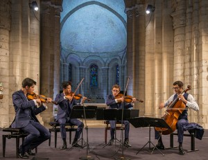 saintes-2017-par-classiquenews-Quatuor-Arod-2©Michel-Garnier