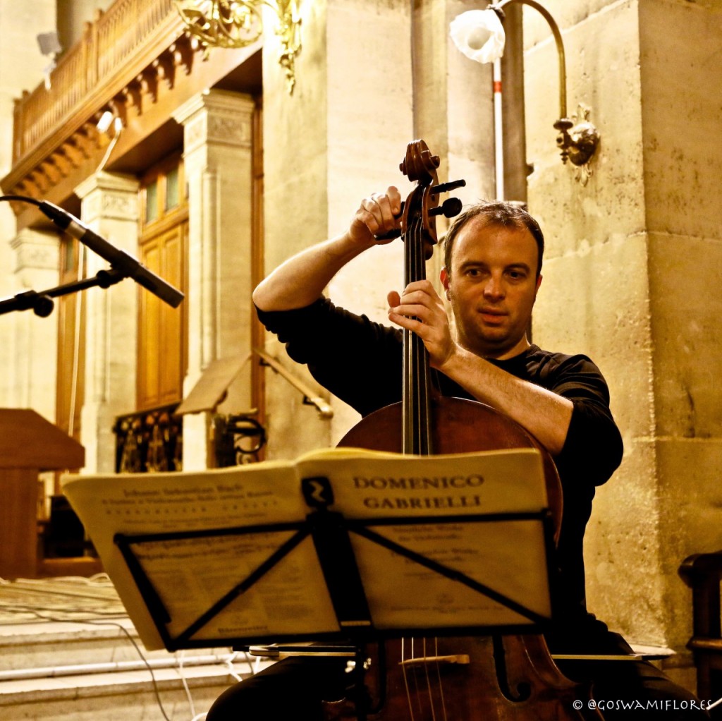 Le violoncelliste Patrick Langot en concert à la chapelle de Penhors,  vendredi 28 juillet