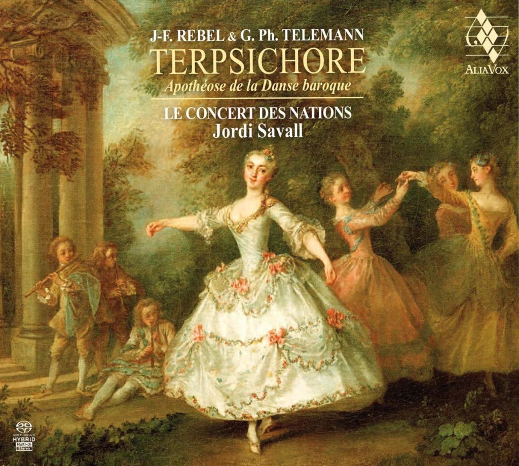 Terpsichore danses louis xv telemann rebel jordi savall cd critique review cd classiquenews