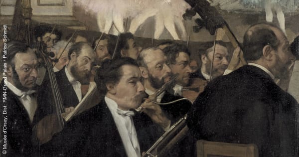 DEGAS orchestre de l opéra palais garnier degas a l opéra