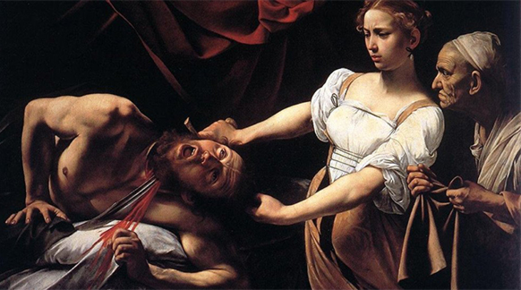 JUDITH-HOLPHERNE-caravage-classiquenews-analyse-classiquenews-Judith-ROME-barberini-classiquenews