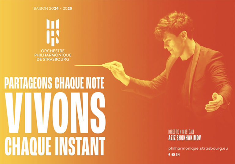 ORCHESTRE PHILHARMONIQUE DE STRABOURG. Ven 4 oct 2024 : Ravel : Concerto en sol (Bertrand Chamayou, piano), Prokofiev : Symphonie n°4. Aziz Shokhakimov (direction).