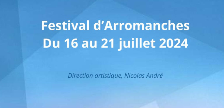 FESTIVAL d’ARROMANCHES. MOZART : Requiem. Dimanche 21 juillet 2024, à 18h. Orchestre du Festival d’Arromanches / Nicolas André (direction).