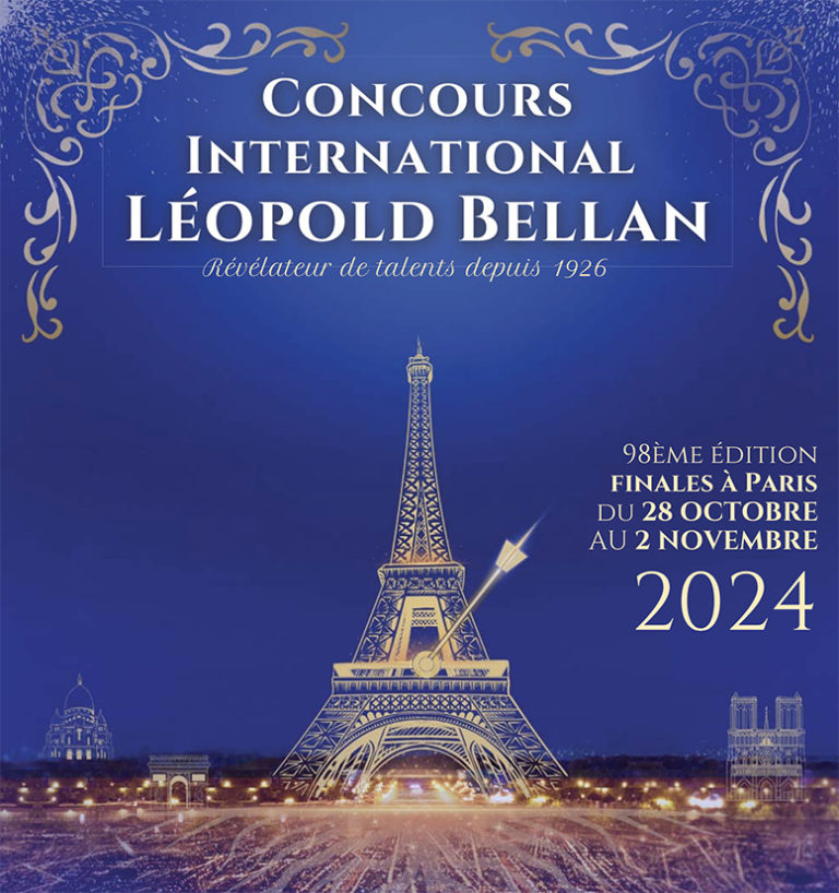 SAINT-CLOUD. 98ème CONCOURS INTERNATIONAL LEOPOLD BELLAN : 28 oct > 2 nov 2024