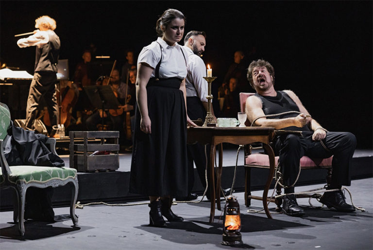 CRITIQUE, opéra. ANGERS, le 5 octobre 2024. MASCAGNI : Il Piccolo Marat. Matteo Lorenzo Pietrapiana, Stavros Mantis, Andrea Silvestrelli, Samuele Simoncini.. ONPL, Orchestre National des Pays de la Loire, Mario Menicagli (direction)