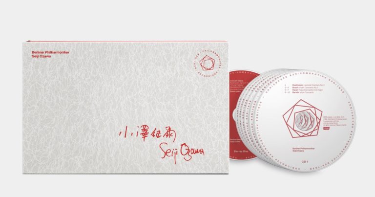 COFFRET CD événement, annonce. HOMMAGE 6 CD SEIJI OZAWA / The Berliner Philharmoniker and Seiji Ozawa : Berlioz, Tchaikovsky, Bruckner, Mahler, Hindemith…