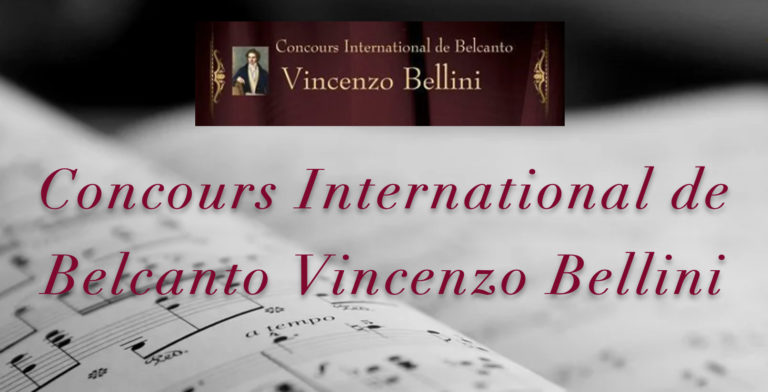 VENDÔME. 13ème Concours International de Belcanto Vincenzo Bellini 2024 (6 et 7 déc 2024). Liste des 15 candidat(e)s 2024