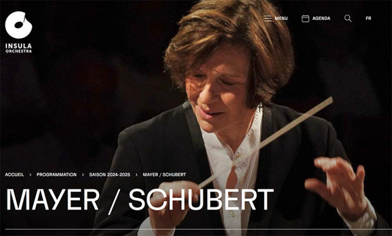 INSULA ORCHESTRA : Émilie MAYER (Concerto pour piano) et SCHUBERT (Symphonie n°9 « La Grande »). Les 12 et 13 mars 2025 (Seine Musicale), puis 27, 29, 30 juin 2025 (Paris, Tarbes). David Fray, piano / Laurence Equilbey, direction