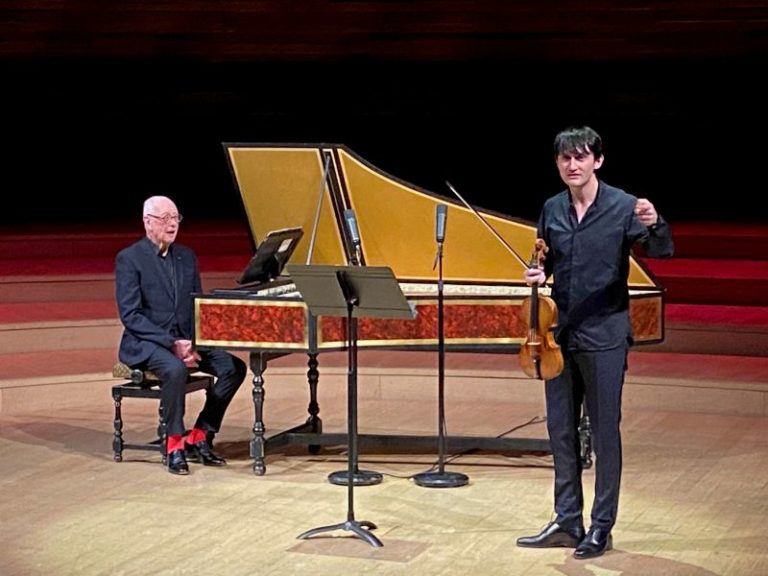 CRITIQUE, concert. PARIS, Auditorium de la Maison de la Radio, le 18 février 2025. HAENDEL / LECLAIR / CORELLI… William Christie (clavecin), Théotime Langlois de Swarte (violon)