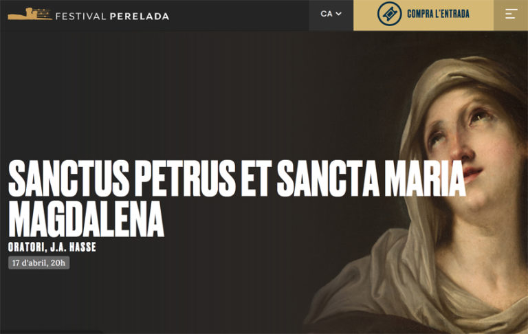 3ème FESTIVAL de PÂQUES de PERELADA : 17-20 avril 2025. 6 concerts événements pour la Semaine Sainte. Ann Hallenberg, Valer Sabadus, Marie Lys, Benjamin Appl, Pablo Ferrández,  Cantoria, Il Pomo d’Oro…
