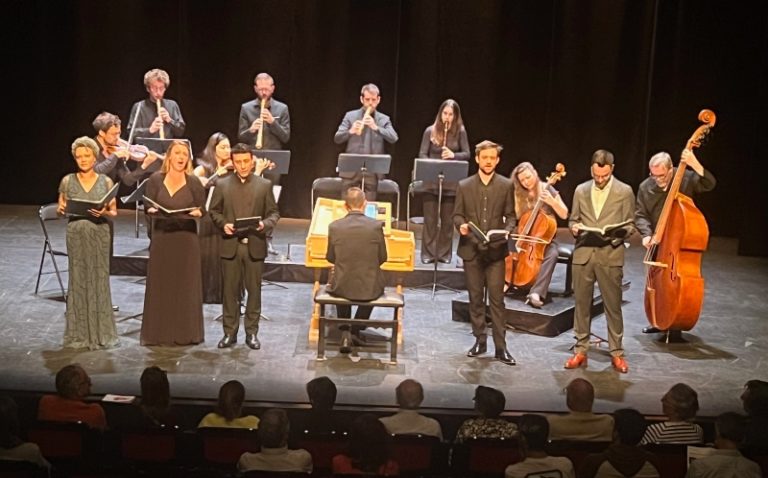 CRITIQUE, opéra (en version de concert). CLERMONT-FERRAND, Opéra-Théâtre, le 13 mai 2025. HAENDEL : Acis and Galatea. R. Redmond, H. Hymas, R. Bockler… Ensemble Masques, Olivier Fortin (direction)