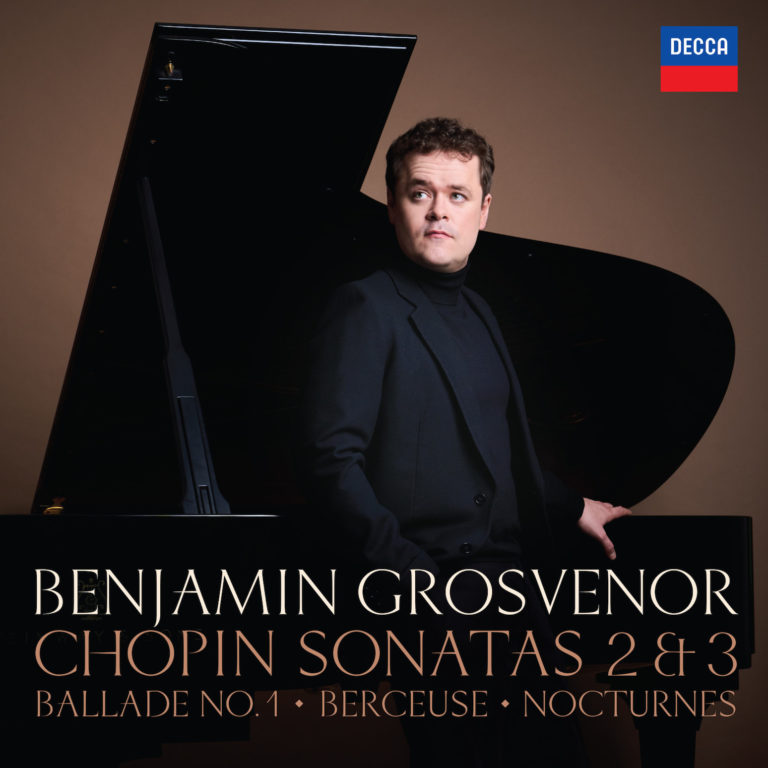 CRITIQUE CD. CHOPIN par Benjamin Grosvenor. Sonates n°2 et n°3, Nocturnes opus 55 n°15 et 16… (1 cd DECCA classics, 2024)