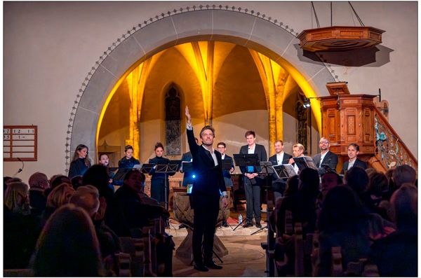 CRITIQUE, festival. 20e GSTAAD NEW YEAR MUSIC FESTIVAL (Eglise de Lauenen), le 5 janvier 2026. Ensemble vocal « Les Métaboles », Léo Warinsky (direction)