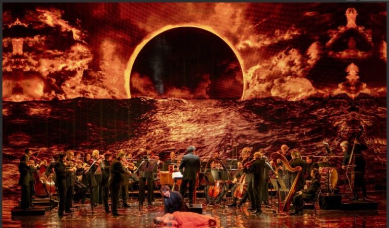CRITIQUE, opéra. MONACO, Salle Garnier, le 28 janvier 2026. GLUCK : Orphée et Eurydice. Carlo Vistoli, Melissa Petit, Madison Nonoa. Projections D. Wok / Les Musiciens du Prince, Gianluca Capuano (direction)