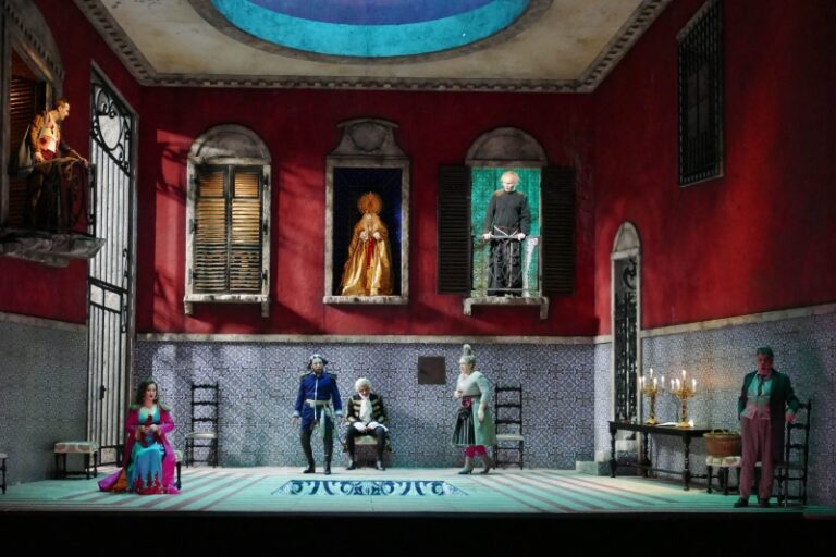 CRITIQUE, opéra. MARSEILLE, opéra municipal, le 4 janvier 2026. ROSSINI : Le Barbier de Séville. Eléonore Pancrazi, Vito Priante, Santiago Ballerini… Pierre-Emmanuel ROUSSEAU / Alessandro CADARIO 