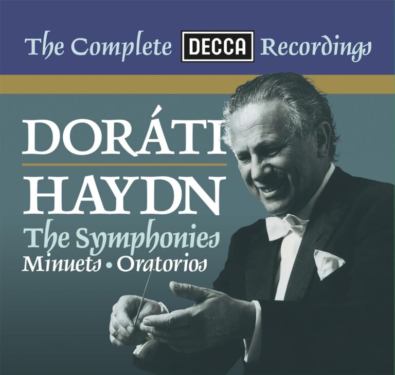 COFFRET CD événement, annonce. JOSEPH HADYN, Intégrale. ANTAL DORÁTI : Symphonies, menuets, oratorios – 41 cd DECCA (1969-1972)