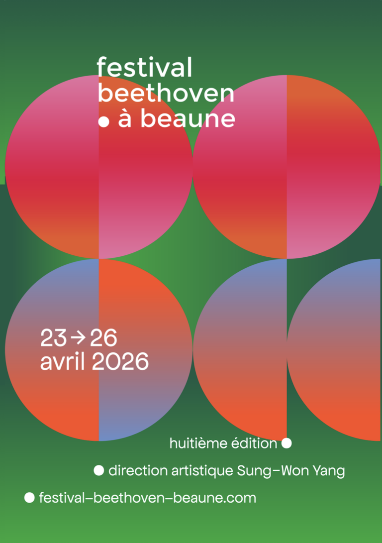 BEAUNE, 8ème Festival Beethoven, les 23, 24, 25 et 26 avril 2026. Trio con Brio Copenhagen, Cuarteto Casals, Isabelle Moretti, Sung-Won Yang,…