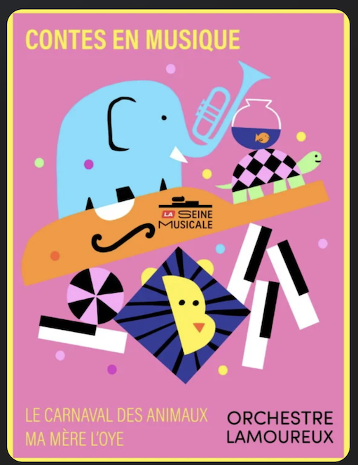 ORCHESTRE LAMOUREUX, dim 15 mars 2026. Contes en musique : RAVEL, SAINT-SAËNS… Clara Baget, direction
