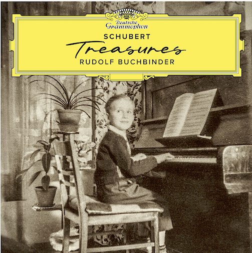 CD événement annonce. SCHUBERT : « Treasures » / Danses, Ländler, Valses… Rudolf Buchbinder, piano (2 cd Deutsche Grammophon)