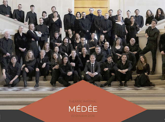 COMPIEGNE, Théâtre Impérial, le 2 octobre 2026. CHARPENTIER : Médée. Les Épopées, Stéphane Fuget. Marie-Nicole Lemieux, Petr Nekoranec…