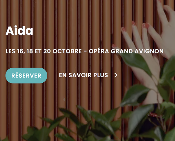 OPERA GRAND AVIGNON. VERDI : Aida. 16, 18, 20 oct 2026. Débora Waldman / Frédéric Roels (nouvelle production)