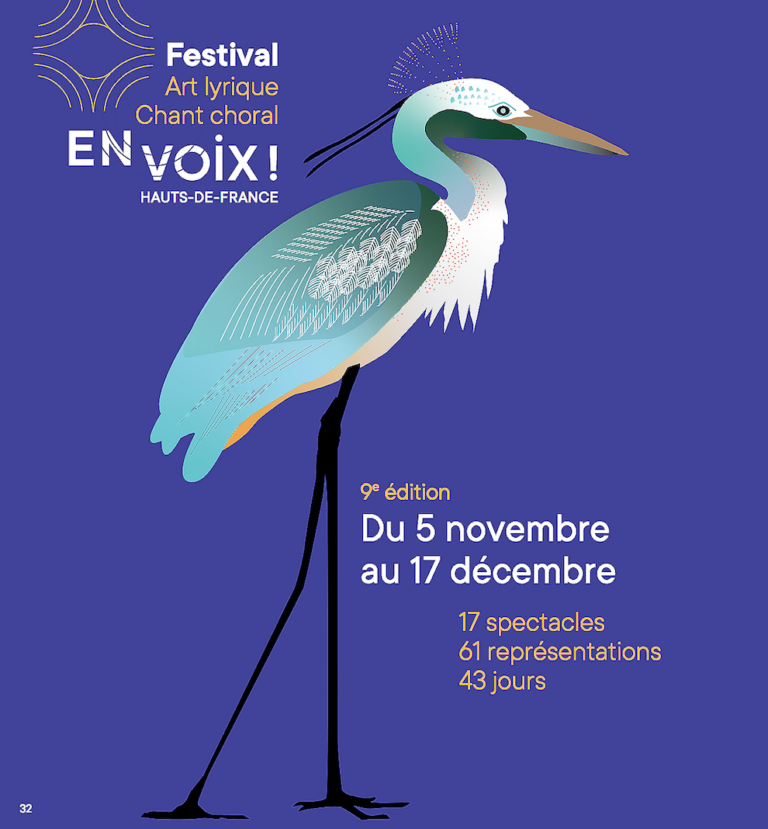 HAUTS DE FRANCE. 9ème Festival EN VOIX ! Jeu 5 nov – Jeu 17 déc 2026. Chant lyrique, chant choral
