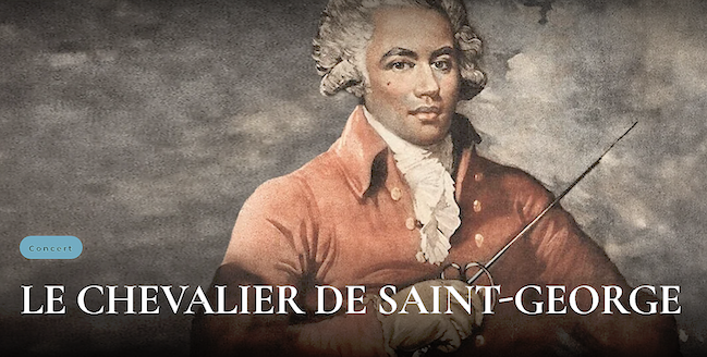 OPÉRA ROYAL DE VERSAILLES. Le Chevalier de Saint-George, jeu 15 octobre 2026. Orchestre de l’Opéra Royal, Théotime Langlois de Swarte